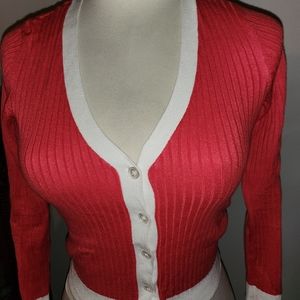 Worthington Button up Sweater